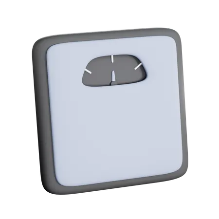 Escala de peso  3D Icon