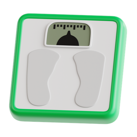 Escala corporal  3D Icon