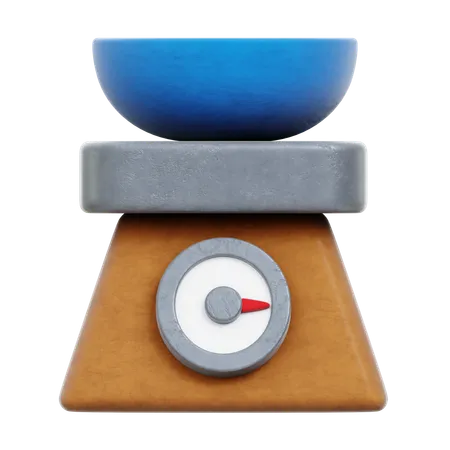 Balanza de cocina  3D Icon