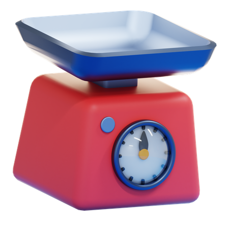 Balanza de cocina  3D Icon