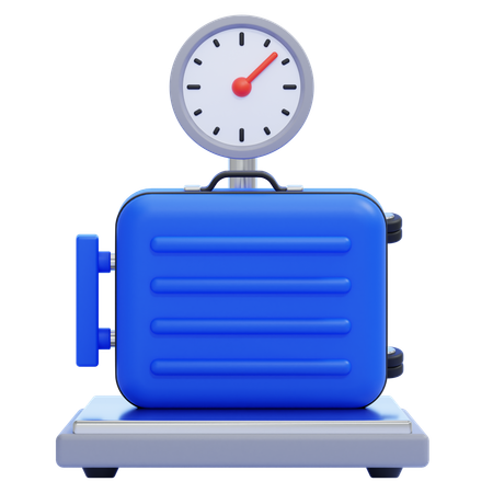 Escala de equipaje  3D Icon