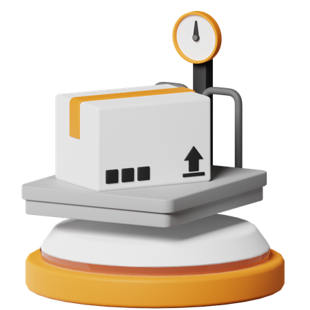 Escala de peso  3D Icon