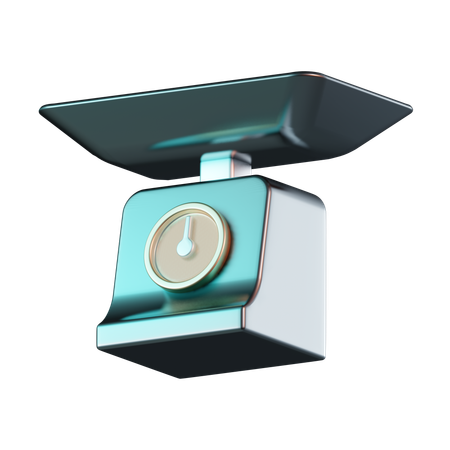 Escala de peso  3D Icon