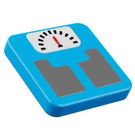 Escala de peso corporal  3D Icon