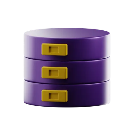 Base de datos  3D Icon