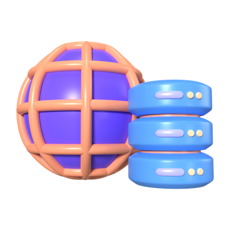 Base de datos  3D Icon