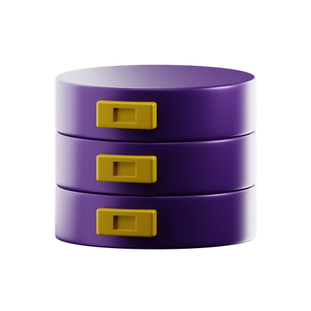 Base de datos  3D Icon