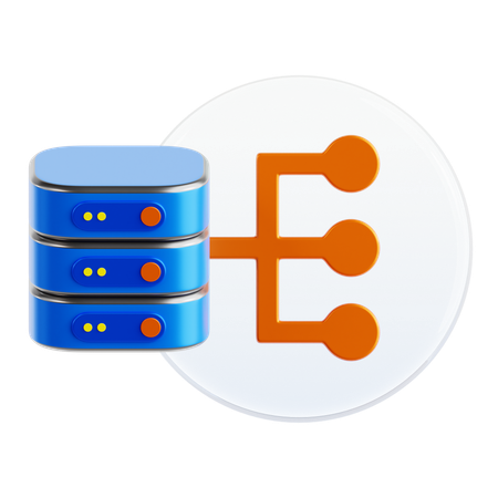 Base de datos  3D Icon