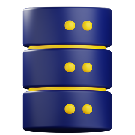 Base de datos  3D Icon