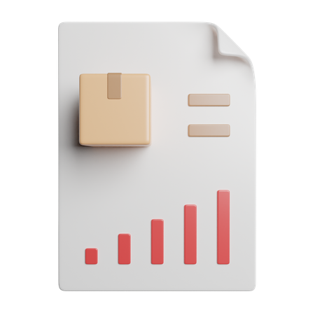 Base de datos de documentos de información  3D Icon