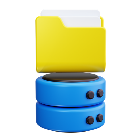 Base de données  3D Icon