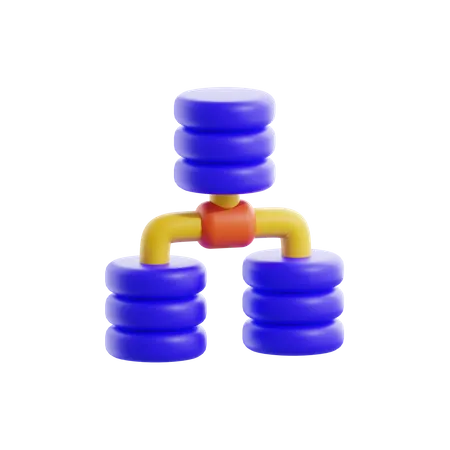 Base de données  3D Icon