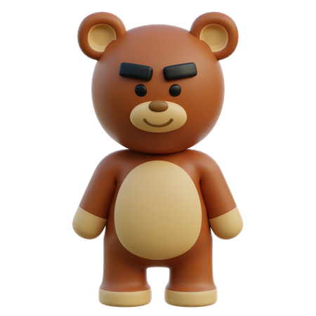 ベースポーズ クマ  3D Icon