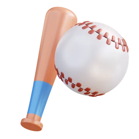3 D Illustration Baseball 3D Icon