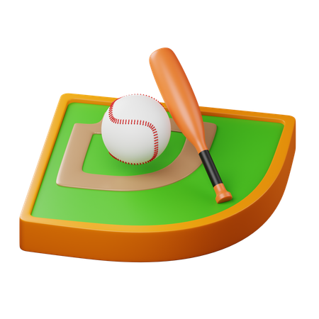 Baseball  3D Icon