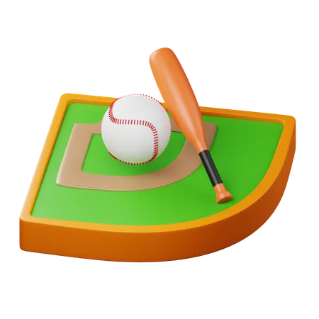 Baseball  3D Icon