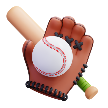 Baseball  3D Icon