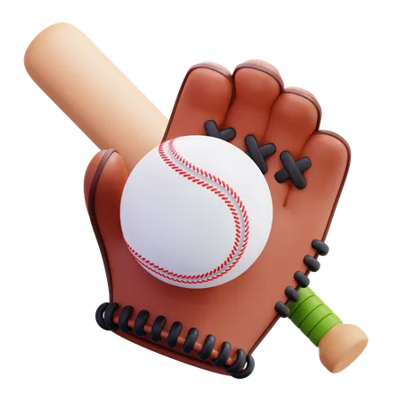 Baseball  3D Icon