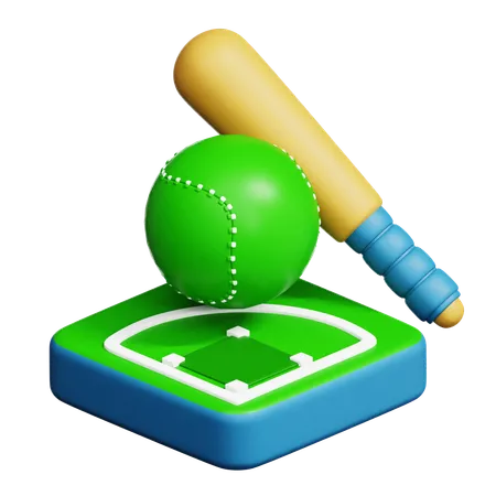 Baseball  3D Icon