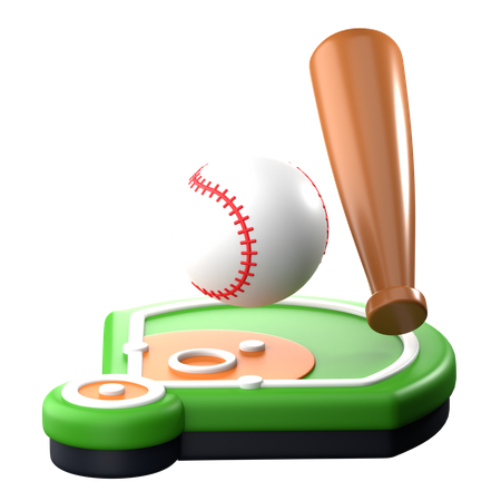 Baseball  3D Icon