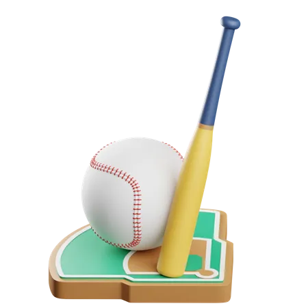 Baseball  3D Icon