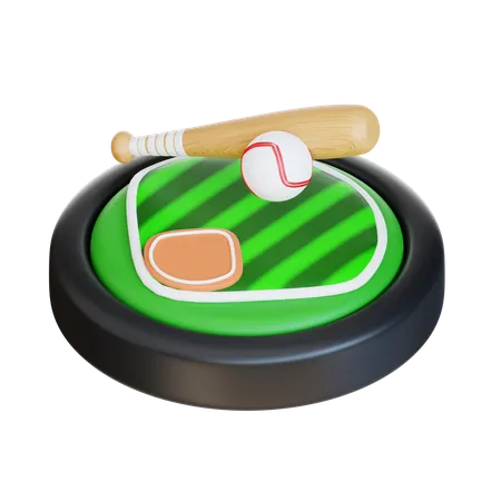 Baseball  3D Icon