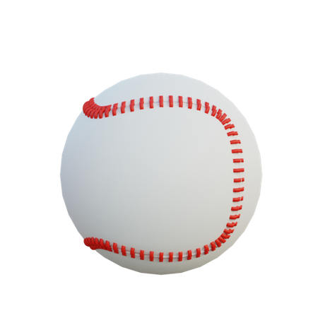 Baseball Ball 3D Illustration