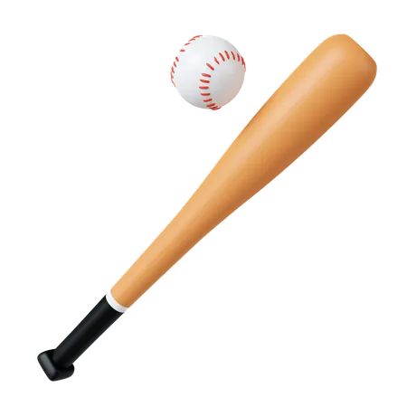 Baseball Bat  3D Icon