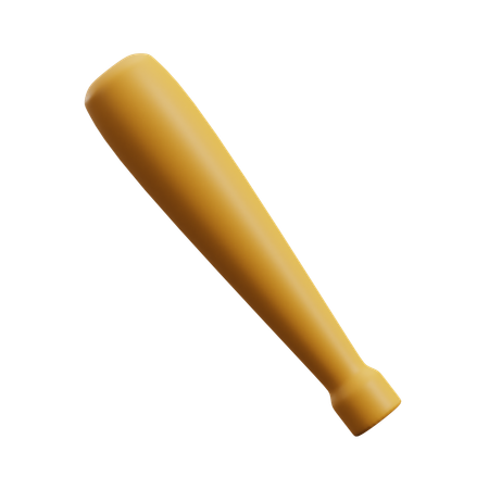 Baseball Bat  3D Icon