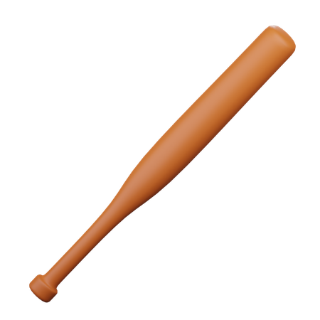 Baseball Bat  3D Icon