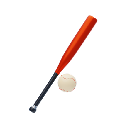 Baseball Bat  3D Icon