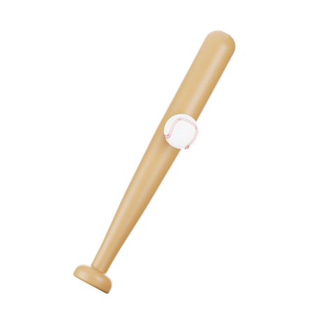 Baseball Bat  3D Icon