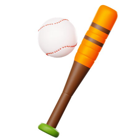 Baseball Bat  3D Icon