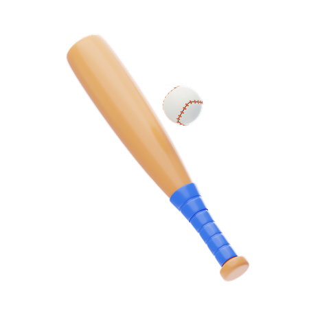 Baseball Bat  3D Icon