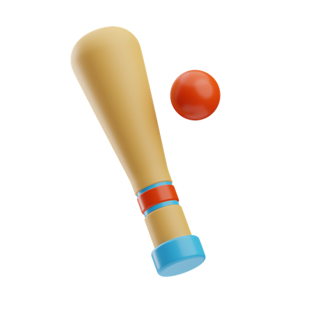 Baseball Bat  3D Icon