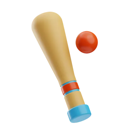 Baseball Bat  3D Icon