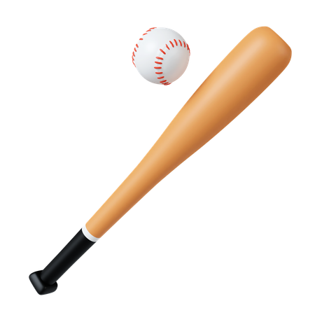 Baseball Bat  3D Icon