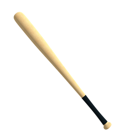Baseball bat  3D Icon
