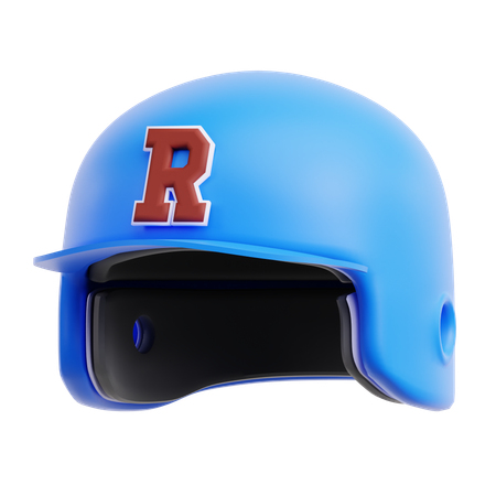 Baseball helmet  3D Icon
