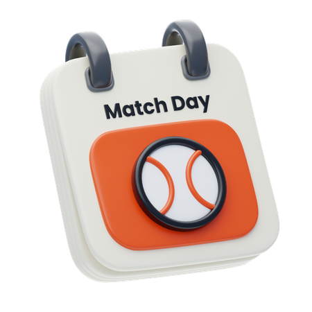 Baseball Match Day  3D Icon