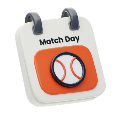 Baseball Match Day  3D Icon