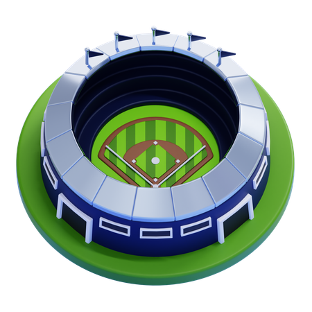 球場  3D Icon