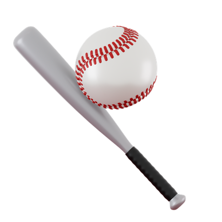 Baseballschläger  3D Icon