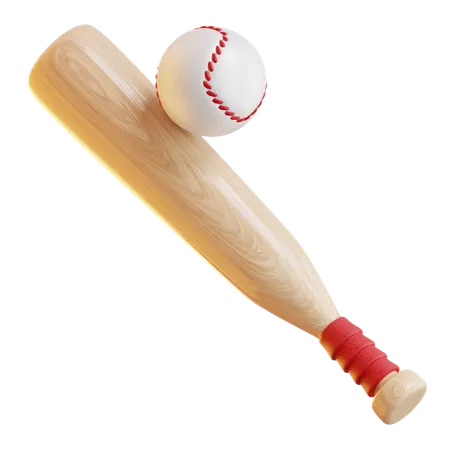 Baseballschläger  3D Icon