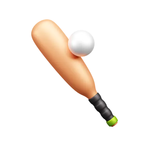 Baseballschläger  3D Icon