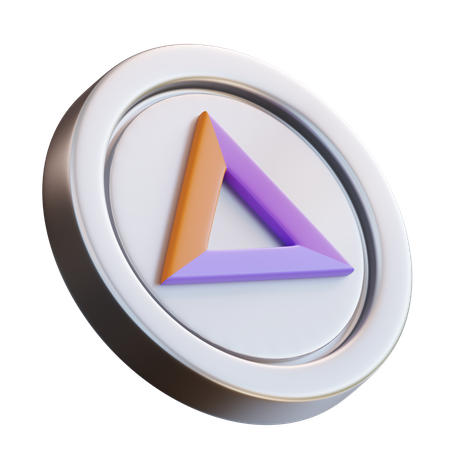 Basic Attention Token  3D Icon