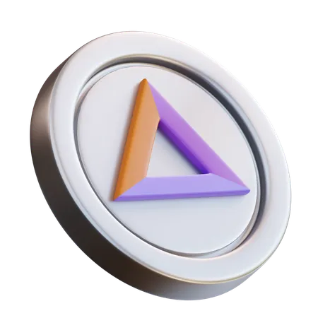 Basic Attention Token  3D Icon