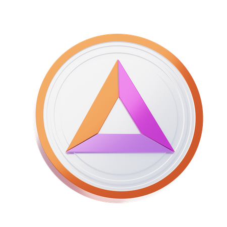 Basic Attention Token  3D Icon