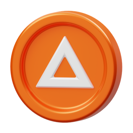 Basic Attention Token  3D Illustration