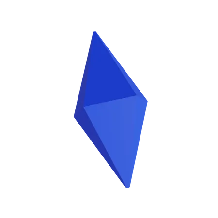 Basic Gem  3D Illustration